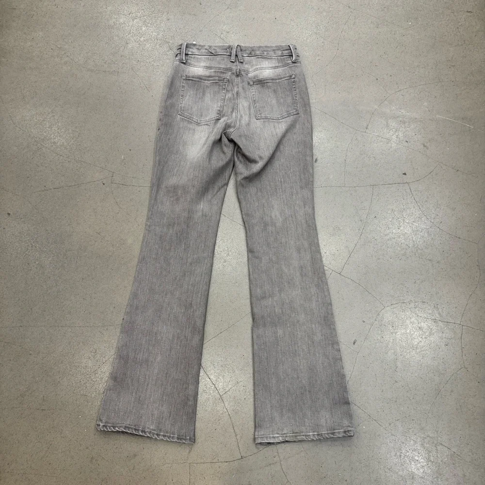 Good American Good Classic Bootcut Jeans: Black 336 - Picture 4 of 4